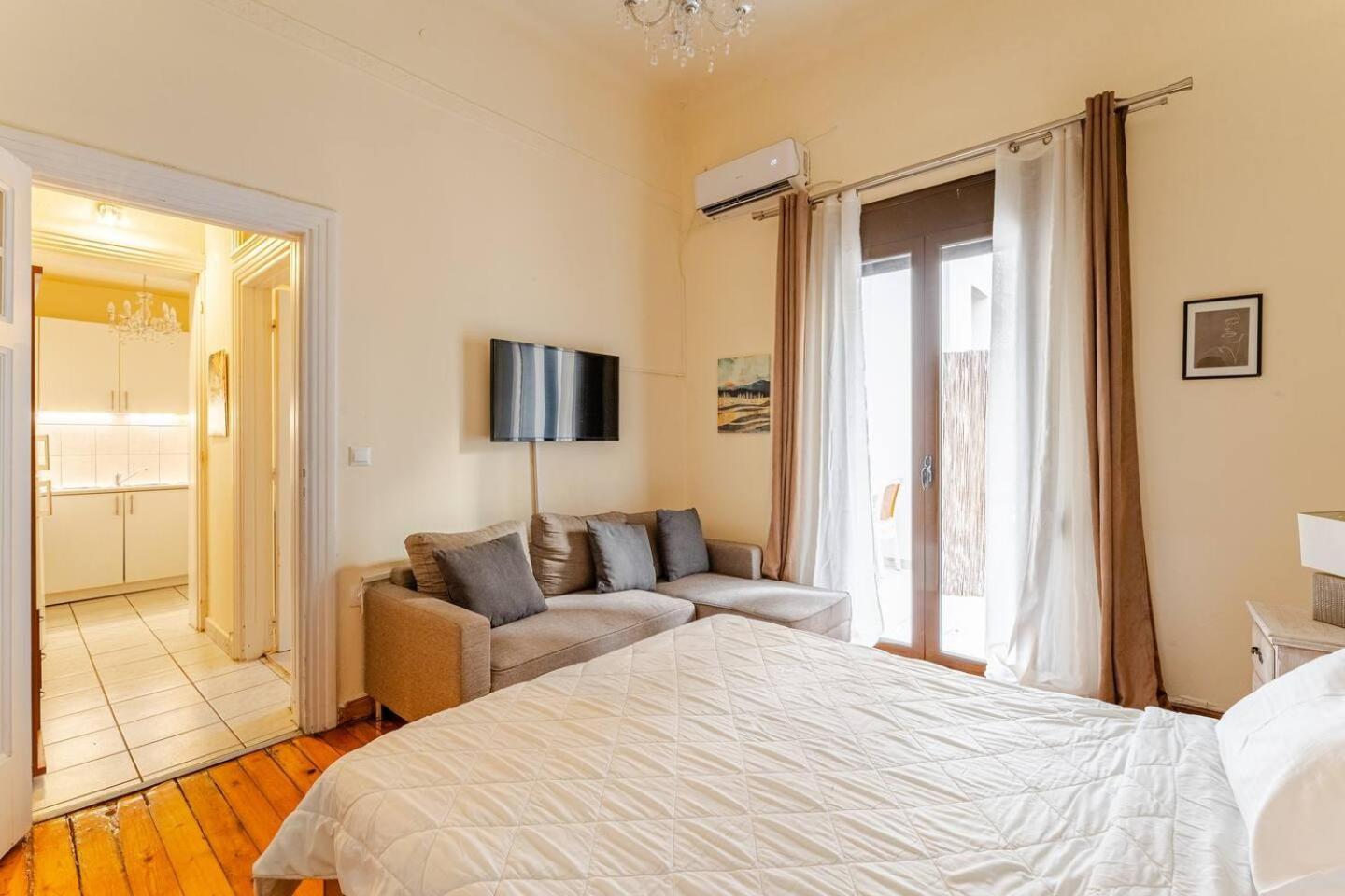 John'S Athenian Beauty 45M2 , Metro 7' Apartment Ngoại thất bức ảnh