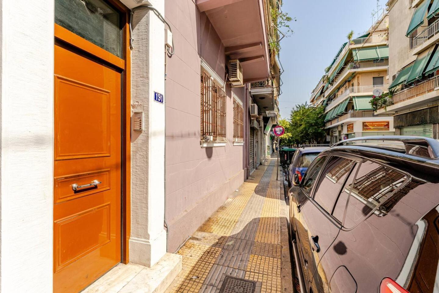 John'S Athenian Beauty 45M2 , Metro 7' Apartment Ngoại thất bức ảnh